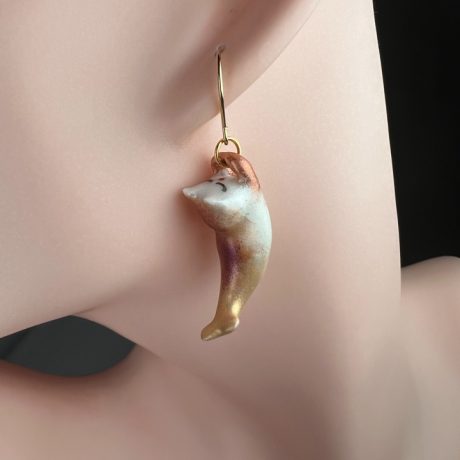 boucles d'oreilles CHATON MOCHI