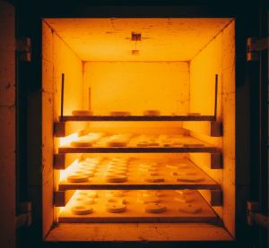 Four de cuisson porcelaine