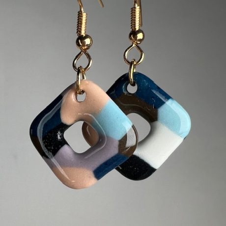 boucles d'oreilles multicolore BERENICE