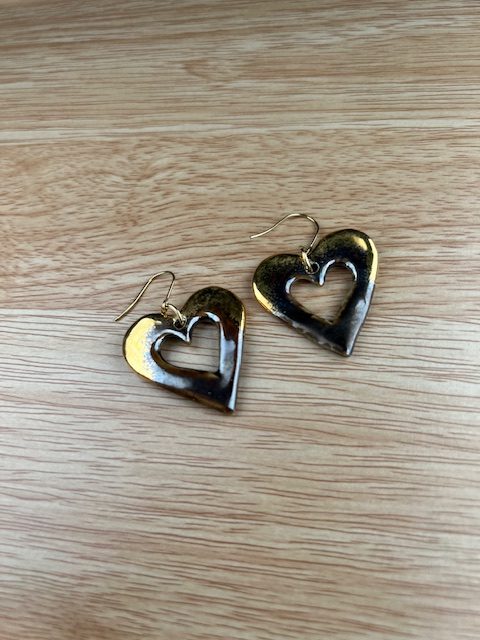 BOUCLES OREILLES COEUR ET OR LIA 5