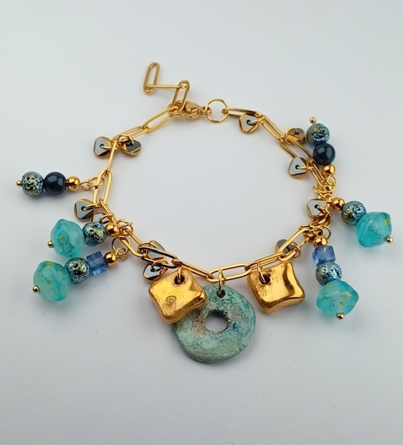 BRACELET BLEU BBRELOQUE RYTHME BLEU 2