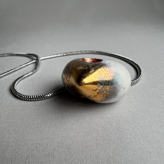 COLLIER OR COEUR POLINA 5