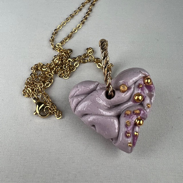 COLLIER OR VIOLET RAISSA 1