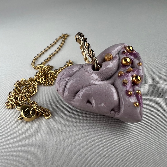 COLLIER OR VIOLET RAISSA 2