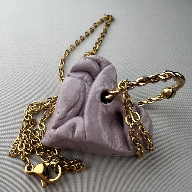 COLLIER OR VIOLET RAISSA 3