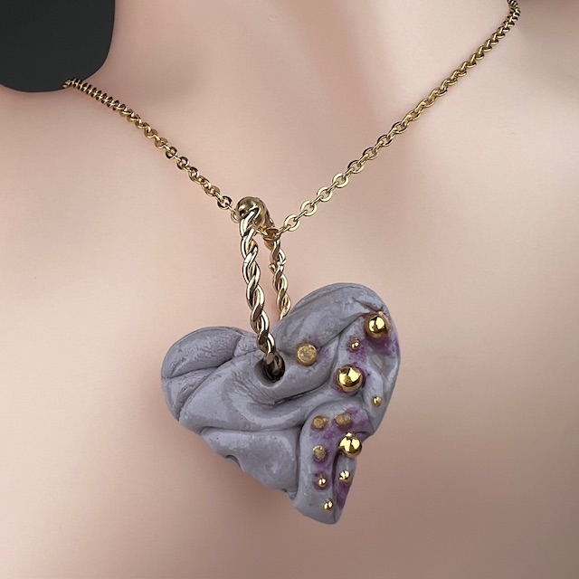 COLLIER OR VIOLTE RAISSA 6