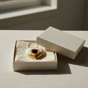 Cadeau collier porcelaine