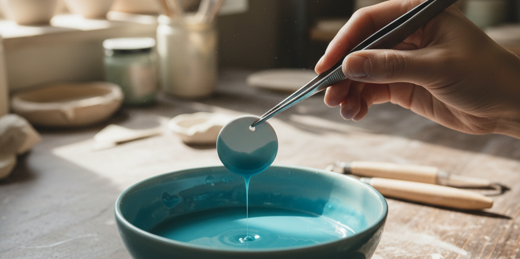 Les étapes de création d'un bijou en porcelaine